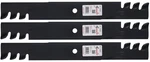 3 Rotary High-lift Toothed Blades For Giant Vac 0788 61" Deck. Fixed Price $65.00.