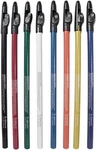 8 Pcs Different Colors Scalpmaster Hair Design Pencils - With Built In Sharpener. Fixed Price $5.95.