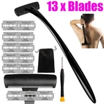 Men Back Razor Shaver Groomer Full Body Leg Hair Removal Trimmer Set Long Handle. Fixed Price $12.99.