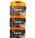 Lot (3) Walgreens 5 Blade Easyfit Razor Cartridges Compare Fusion - 12CT.. Fixed Price $22.99.
