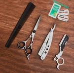 Sharpend Barber Salon Straight Cut Throat Shaving Razor Shavette Rasoirs Messers. Fixed Price $112.99.