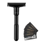 Qshave Adjustable Double Edge Safety Shaving Razor Deluxe Set 6 Piece. Fixed Price $31.99.