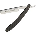 Razolution Straight Razor 4" Carbon Steel Blade With Black Fiber Handle. Fixed Price $150.09.