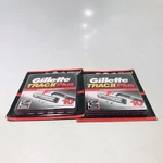 X2 Genuine Gillette Trac Ii Plus Razor Blades With Lubrastrip 20 Total. Fixed Price $36.95.