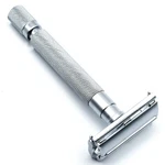 Parker 74R Satin Chrome Butterfly Open Safety Razor 5 Double Edge Blades. Fixed Price $29.95.