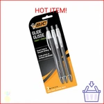 Bic Glide Exact Black Retractable Ballpoint Pens, Fine (0.7MM), 3-COUNT Pa. Fixed Price $8.28.