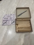 Antique Nos, Van Stropper, Shaving Blade Sharpening Handle Gillette Durham. Fixed Price $500.00.