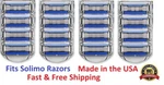 16 Solimo 5-BLADE Razor Refills For Men With Precision Beard Trimmer. Fixed Price $25.39.