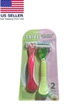 Assured Women Triple Blade Disposable Razor 2 Pack Green Pink New. Fixed Price $12.54.