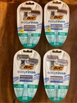 Bic Easy Rinse Women's Disposable 4-BLADE RAZORS-2CT. Each Package Lot Of. Fixed Price $14.00.