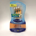 Noxzema Triple Blade Sensitive Razors Shavers, 6CT Bonus Pack Sealed. Fixed Price $23.98.