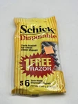 Vintage 1990 Schick Disposable Twin Blade Sealed. 6 Razors Inside Package. Fixed Price $19.99.