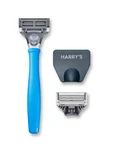 Harry Men's German 5-BLADE Razor Surf Blue With 2-CARTRIDGES Precision Trimmer. Fixed Price $18.98.