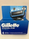 Gillette Proglide Chill Razor Blade 4 Cartridges New Sealed & Fast Shipping!. Fixed Price $14.99.