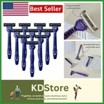 Men's 3-BLADE Disposable Razors Travel Pack (10 Count) For Smooth, Eco-frie.... Fixed Price $21.99.