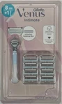 Gillette Venus Intimate Female Grooming Razor 1 Handle + 8 Cartridges New Sealed. Fixed Price $34.99.