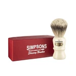 Emperor Super Badger Brush- Simpson Shaving Brushes Faux Ivory Handle (1 Su.... Fixed Price $127.08.