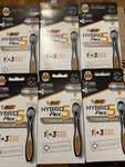 6 Packs Bic Hybrid Flex 5 Razor Titanium Cartridges 3 Refills Per. Fixed Price $49.99.