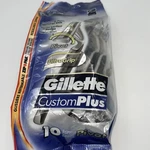 Gillette Customplus Pivot Disposable Razors Ultra Grip - 10 New. Fixed Price $15.88.