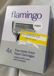 Flamingo Women's Razor Refills 5-BLADE Cartridges 4CT. Fixed Price $9.99.