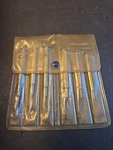 Vintage 6 Piece Jewelers/ Mini Micro Flat Blade Screwdriver Set, Case. Fixed Price $15.00.