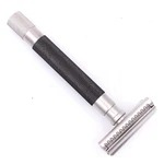 Parker Semi-slant Graphite 3 Piece Safety Razor & 5 Double Edge Blades. Fixed Price $29.95.