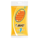 Bic Men Classic Sensitive Disposable Razors, 5 Count (pack Of 1), Orange. Fixed Price $14.13.
