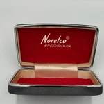 Norelco Speedshaver Electric Razor Travel Case Vintage Black Textured Logo Box. Fixed Price $18.72.