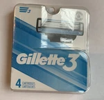 Gillette Cartridges 4 Count (fits Mach 3). Fixed Price $6.99.