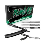 Tomb 45 Triple Cartridge Razor Holder Disposable Safety Handle For Ba.... Fixed Price $50.50.
