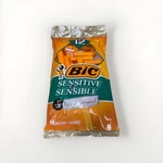 Bic Sensitive Disposable Razor For Skin, Blade, 12 Cartridges. Fixed Price $7.99.