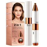 Gadhevia 2-IN-1 Painless Eyebrow Trimmer & Flawless Facial Hair Remover For W.... Fixed Price $25.92.