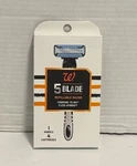 Walgreens 5 Blade Razor (1-HANDLE & 4-CARTRIDGES)FITS Fusion Less Money. Fixed Price $5.99.
