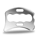 Byyddiy Stainless Steel Gua Sha Derma Edge Massage Tools-scraping Red. Fixed Price $16.76.