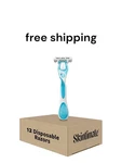Skintimate Coconut Delight Disposable Razors For Women, 12 Count. Fixed Price $16.99.