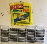 Schick Ultrex Plus 25 Total Twin Blade Pivoting Cartridges Nos Lot!. Fixed Price $41.06.