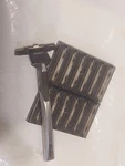 Vintage 1980'S Schick Slimtwin Blade Razor System Shaver With 12 Cartridges. Fixed Price $35.99.