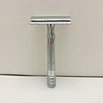 Merkur Double Edge Razor Chrome Finish Silver Compact Handle Shaving 3.25 Inch. Fixed Price $26.85.