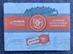 Merkur Platinum Double Edge Safety Razor Blades 100 Pc Old Stock Made Germany. Fixed Price $59.99.