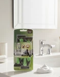 Lacura 3 Blade Disposable Razors For Sensitive Skin Green Handles 4 Pack. Fixed Price $9.99.