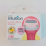 Schick Intuition Lemon Berry Breeze Razor Refills 3 Count 4 Blades New. Fixed Price $6.00.