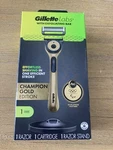 Gillette Labs With Exfoliating Bar Champion Gold Edition 1 Razor Cartridge. Fixed Price $24.95.