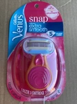 2 Pack Gillette Venus Snap With Embrace Instant Smooth Razor + Cartridge & Case. Fixed Price $14.95.