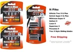 15 Gallant Razor Fit Gillette Trac Ii Plus Schick Super 2 Shaver Blade Handle. Fixed Price $17.99.