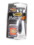 Bic Hybrid 4 Disposable Razors With 3 Cartridges (pack Of 2). Fixed Price $39.99.