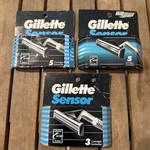 Gillette Sensor Twin Blade Original Shaver Razor (13) Refill Cartridges. Fixed Price $96.00.