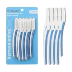 Thurlady Dermaplane Razor For Women Face, 1 Count (pack Of 9), Aegean Frost. Fixed Price $14.69.