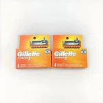 2 Packs Gillette FUSION5 4 Easch=total 8 Cartridges, Original. Fixed Price $19.99.