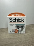 Schick Quattro Titanium 4 Blades 6 Cartridges With Lubrication Strips Sealed. Fixed Price $11.89.