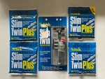 40 Schick Slim Twin Plus Refills Blades + Razor System. Fixed Price $45.99.